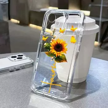 Чехол для телефона iPhone 11 13 12 14 15 16 XR XS Pro Max 7 8 Plus Samsung A55 A15 Redmi note 13 12 OPPO A18 A16 Vivo Y17S V27 Honor 9 10 Infinix 40 30 iPhone 11 чистый