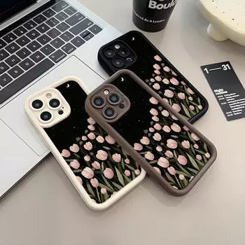 Чехол для телефона iPhone 16 13 11 Pro Max iPhone 11 13 16 Samsung S24 Ultra Samsung A54 Redmi note 12 11 Infinix Чехол iPhone 7&8 чёрный