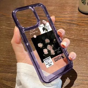 Чехол для телефона iPhone 16 15 14 13 12 11 Pro Max iPhone 11 13 16 15 14 12 X XS XR 6 7 8 SE iPhone 6 7 8 Plus Чехол для телефона iPhone 6&7&8 фиолетовый