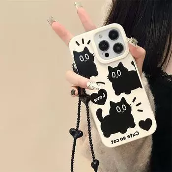 Чехол для телефона iPhone 16 15 14 13 12 11 Pro Max iPhone 11 13 16 15 14 12 X XS XR 6 7 8 SE iPhone 6 7 8 Plus Разлагаемый чехол из пшеничной соломы iPhone 6&7&8&SE 2020&SE 2022 белый