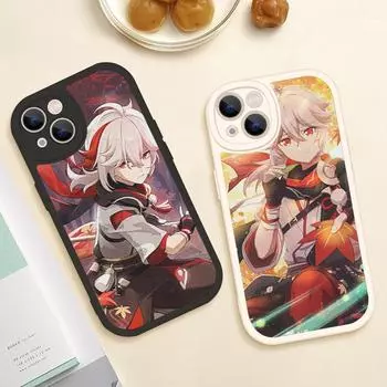 Чехол для телефона Iphone Kazuha Genshin Impact для Iphone 14 13 11 12 Pro MAX 13 12 MiNi 7 8 plus iphone 14 XS XR, чехлы из овечьей кожи 13 pro max