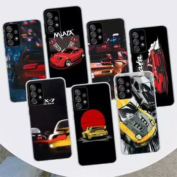 Чехол для телефона JDM Car RX7 MX5 Legends для Samsung Galaxy A51 A71 A50 A70 A40 A30 A20E A10 A41 A31 A21S A11 A01 A6 A8 + A7 A9 Plus Samsung A51 4G