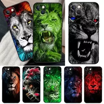 Чехол для телефона King of jungle Lion для iPhone 11 12 13 Pro Max XS XR X 6 7 8 Plus 12 13 Mini SE 2020 iPhone 13
