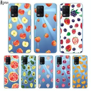 Чехол для телефона «Летние фрукты» для Realme 8 8i V3 V5 GT Neo Flash Edition Explorer Master Neo2 Narzo 30 50i 50A C21Y Realme 8 4G