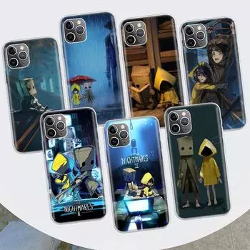 Чехол для телефона Little Nightmare 2 для Apple iPhone 11 12 13 14 Pro 7 XR X XS Max 6 6S 8 Plus + Mini 5 SE с принтом, мягкий чехол iPhone 11