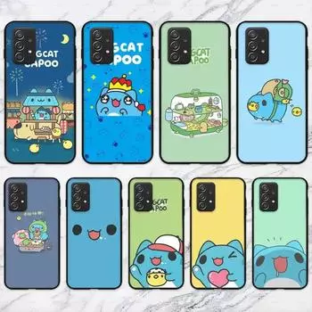 Чехол для телефона Love Cat Comic Cat Bugcat Capoo для Samsung Galaxy A02 A12 A21 A22 A32 A41 A42 A51 A71 A72 Shell SamsungA73