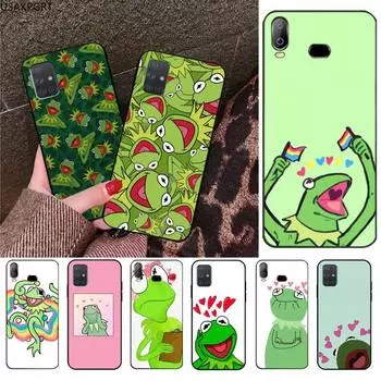 Чехол для телефона «Лягушка Кермит мем» для Samsung Galaxy A21S A01 A11 A31 A81 A10 A20E A30 A40 A50 A70 A80 A71 A51 Galaxy A11