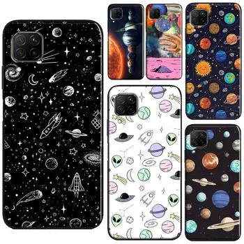 Чехол для телефона Magic Space Planet для Huawei P40 Lite P20 P30 Pro Nova 5T P Smart Z 2019 2021 Honor 50 10i 8X 9X Huawei P20