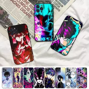 Чехол для телефона Mob Psycho 100 для Iphone 8, 7, 6, 6s Plus X Se 2020 Xr Xs 14, 11, 12, 13 Mini Pro Max, чехол для мобильного телефона For iphone 14 plus