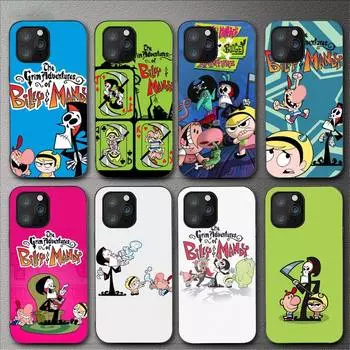 Чехол для телефона «Мрачные приключения Билли и Мэнди» для Iphone 11 12 Mini 13 14 Pro Xs Max X 8 7 6s Plus 5 Se Xr Shell iPhone12