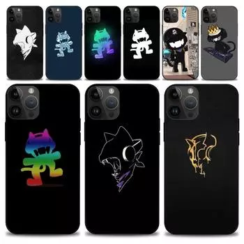 Чехол для телефона Music-Monstercats Poster Art для iPhone 15 14 13 12 11 Pro Max Mini X 7 8, мягкий чехол iPhone15promax