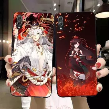 Чехол для телефона Onmyoji для Honor 70 50 20 7S X9 X8 X7 Magic 4 3 Pro, мягкий черный чехол для телефона Honor 70