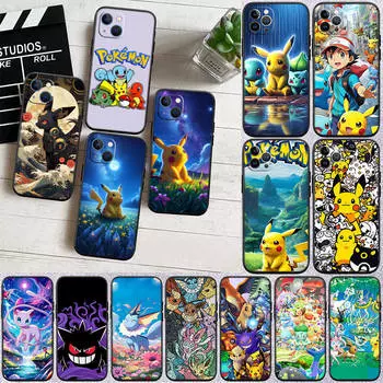 Чехол для телефона Pokemon ED42 для iPhone 6 6s 7 8 11 12 13 14 15 XS Pro Max XR X SE Samsung S20 S21 S22 S23 S24 FE Ultra Plus Lite S21S A55 Samsung S21 Plus коби