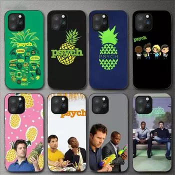 Чехол для телефона Psych Shawn and Gus для Iphone 11 12 Mini 13 14 Pro Xs Max X 8 7 6s Plus 5 Se Xr Shell iphoneX