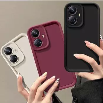 Чехол для телефона Realme C55 Чехол для телефона Realme C67 Чехол для телефона Realme Note 50 C53 C51 C35 C33 C30 C20A C11 C20 C21 C25S C25 C15 C12 C21Y нижняя крышка Realme C21Y