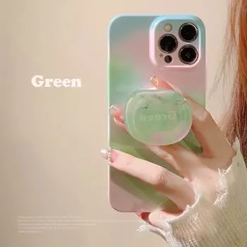Чехол для телефона Retro Sunset Bracket Shell Gradient Art с глянцевым покрытием для iPhone 15 14 13 12 11 Pro Max XR XS 8 7 Plus SE, жесткий чехол из ПК For iPhone SE 2022