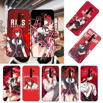 Чехол для телефона Rias Gremory Anime для Xiaomi Mi 12 11T 10T 9T Lite Pro Ultra Note 10 Poco F3 F4 X4 GT мягкий черный чехол для телефона Xiaomi 12 or 12X