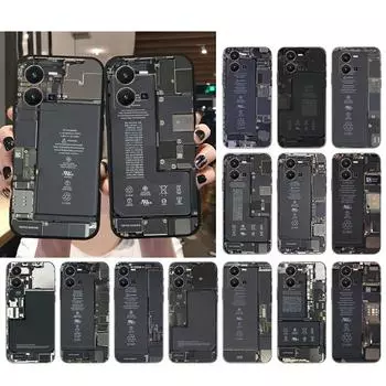 Чехол для телефона с аккумуляторной платой для VIVO V21E V21 V23 V23E V2109 V20 V25e V25 V17 NEO X60 X80Pro X90 X80 Lite, материнская плата Funda VIVO V21E