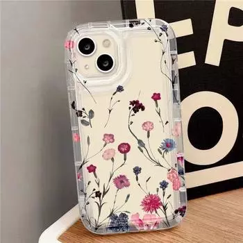 Чехол для телефона с цветочным принтом для iPhone 13, чехол для iPhone 11, 15, 12, 14 Pro Max XS XR X 7 8 Plus SE 2020, милые чехлы с эстетическим цветочным принтом 7 8 SE 2020 SE 2022