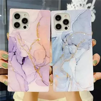 Чехол для телефона с градиентной мраморной текстурой для Iphone 12 11 13 Pro Max Xr Xs Max X 7 8 Plus 12 Pro 11, противоударный жесткий бампер, задняя крышка For iPhone 13Pro Max