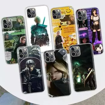 Чехол для телефона с игрой Final Fantasy для Apple iPhone 11 12 13 14 Pro 7 XR X XS Max 6 6S 8 Plus + Mini 5 SE, мягкий чехол с принтом iPhone 11