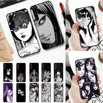 Чехол для телефона с изображением комиксов ужасов junji ito Tomie, чехол для телефона Huawei P30 plus P8 lite P9 lite, чехол для Psmart P20 pro P10 lite Huawei P30lite