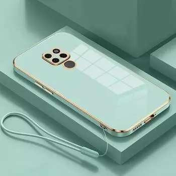 Чехол для телефона с покрытием из веревки для Motorola Moto G10 G20 G30 G50 5G G60 E7 G9 Plus G8 Play Power Lite E20 E7i Power Lanyard, мягкий чехол For Moto E6S 2020
