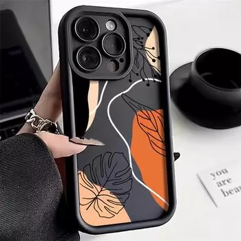 Чехол для телефона iPhone 11 13 12 14 15 16 Pro Max 7 8 Plus XR XS Max Samsung A55 S24 S23 A02S Redmi 9 13C 9A 10 A3 OPPO A15S A16 A17 A18 A38 A53 A54 A31 redmi Note 12 Pro 5G чёрный