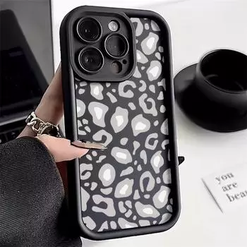 Чехол для телефона iPhone 11 13 12 14 15 16 Pro Max 7 8 Plus XR XS Max Samsung A55 S24 S23 A02S Redmi 9 13C 9A 10 A3 OPPO A15S A16 A17 A18 A38 A53 A54 A31 Xiaomi 11 Lite 4G кофейный