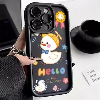Чехол для телефона iPhone 11 13 12 14 15 16 Pro Max 7 8 Plus XR XS Max Samsung A55 S24 S23 A02S Redmi 9 13C 9A 10 A3 OPPO A15S A16 A17 A18 A38 A53 A54 A31 Xiaomi 11 Lite 4G кофейный