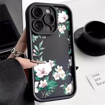 Чехол для телефона iPhone 11 13 12 14 15 16 Pro Max 7 8 Plus XR XS Max Samsung A55 S24 S23 A02S Redmi 9 13C 9A 10 A3 OPPO A15S A16 A17 A18 A38 A53 A54 A31 Xiaomi 11 Lite 4G кофейный