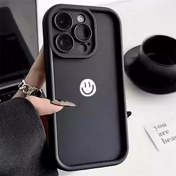 Чехол для телефона iPhone 11 13 12 14 15 16 Pro Max 7 8 Plus XR XS Max Samsung A55 S24 S23 A02S Redmi 9 13C 9A 10 A3 OPPO A15S A16 A17 A18 A38 A53 A54 A31 Xiaomi 11 Lite 4G кофейный