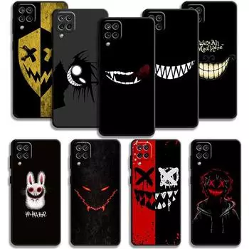 Чехол для телефона Samsung Galaxy A70 A70s A50 A30s A04s A20s A20e A02 A02s A03 A42 M31 M13, чехол со страшной улыбкой, скелетом, демоном, дьяволом Samsung M31