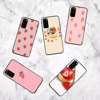 Чехол для телефона Strawberry World для Samsung Galaxy S7 Edge Plus S9 S20Plus S20ULTRA S10lite S225G S10 samsungS22plus5G