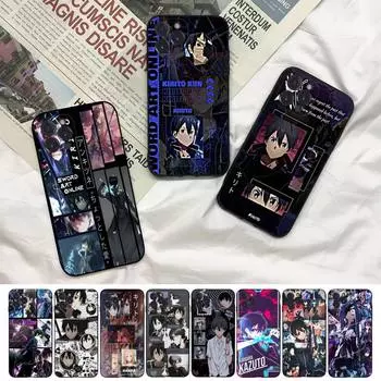 Чехол для телефона Sword Art Online для Iphone 8, 7, 6, 6s Plus X Se 2020 Xr Xs 14, 11, 12, 13 Mini Pro Max, чехол для мобильного телефона For 6plus or 6s plus