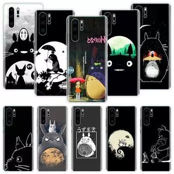 Чехол для телефона Totoro Studio Ghibli с аниме для Huawei Honor 10 9 20 9X 8A 8X 8S Lite Pro Y5 Y6 Y7 Y9S P Smart Z 2019 2021 10i 20i Huawei Y5 2019