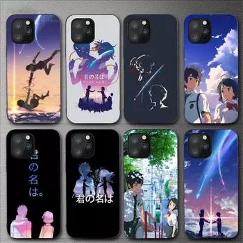 Чехол для телефона «Твое имя» с аниме для Iphone 11 12 Mini 13 14 Pro Xs Max X 8 7 6s Plus 5 Se Xr Shell iPhone14Pro