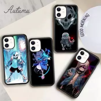 Чехол для телефона Undertale Sans для iPhone 11, 12, 13, 14 Pro Max mini X XR XS SE 2020 5, 6S, 7, 8 Plus, Samsung Galaxy S21 S22, чехол iPhone 6plus