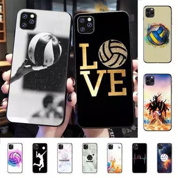 Чехол для телефона «Волейбол Sprot» для iPhone 13 8 7 6 6S Plus X 5S SE 2020 XR 11 12 mini pro XS MAX 6plus or 6s plus
