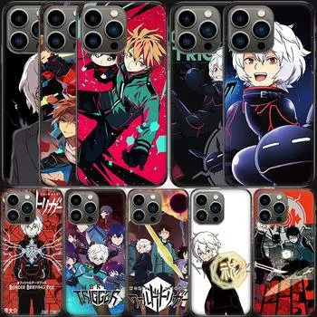 Чехол для телефона World Trigger Kuga Yuma для Apple Iphone 15 13 12 11 14 Pro Max Mini SE 2020 X XS XR 8 7 6 6S Plus 5 5S Shell C iPhone 7 Plus 8Plus