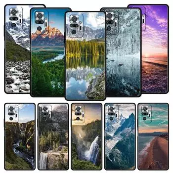 Чехол для телефона Xiaomi Redmi Note 10 11 9 8 Pro 9S 7 8T 9T 9A 8A 9C K50 K40 игровой чехол лес пляж восход горы природа Redmi 8A
