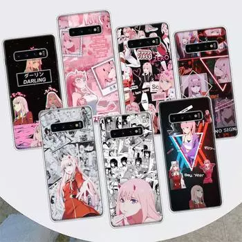 Чехол для телефона Zero Two Darling In The FranXX для Samsung Galaxy M21 M12 M31S M32 M51 M52 Note 20 Ulte 10 Plus 9 8 J4 J6 + J8 M11 F5 Samsung M11
