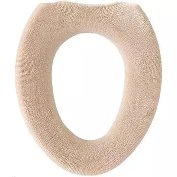 Чехол для унитаза OKA Good Dryness D Nature для типа O бежевый, моющийся, вязаный чехол для унитаза O (Кандрёко Раунд)