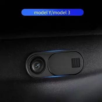 Чехол для веб-камеры Tesla Model 3 Model Y 2020 2021 2022 2023, защитный чехол для автомобильной камеры 1 PCS