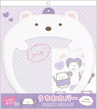 Чехол для вентилятора Sumikko Gurashi I LOVE Oshikatsu Series Polar Bear FR73001 San-X