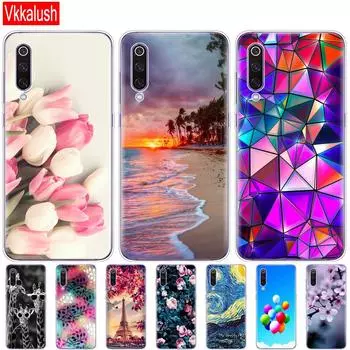 Чехол для xiaomi mi 9, чехол с рисунком, милый силиконовый мягкий чехол из ТПУ для Xiaomi Mi9, Xiaomi 9 SE, чехол для телефона, чехол-бампер for xiaomi mi 9