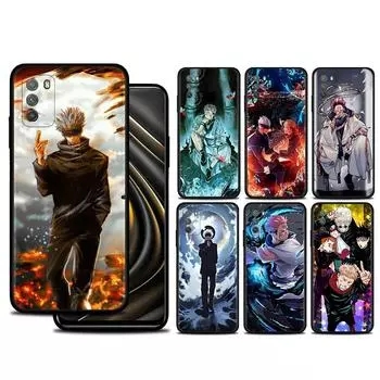 Чехол для Xiaomi Poco X3 Nfc X3 M3 Pro X3 F3 Gt F1, чехол для Mi 11t 10t Pro 9t 11 Note 10 Lite Civi Fundas Jujutsu Kaisen Anime For Mi Civi