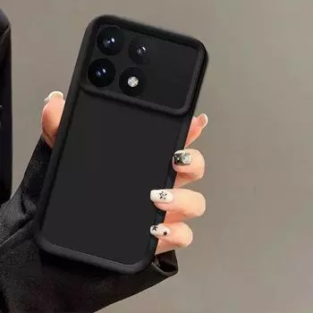 Чехол для Xiaomi Poco X6 Pro Чехол для телефона Xiaomi POCO X6Pro Полный комплект Матовый противоударный мягкий защитный чехол For Poco X6 Pro