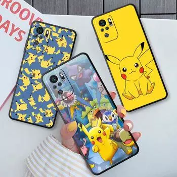 Чехол для Xiaomi Redmi 9C K40 Pro K50 9 10 6 7 8 8A 7A 9T 9A 10C 10A K50 Gaming Pikachu Pokemon Ball Противоударный силиконовый чехол Redmi 6
