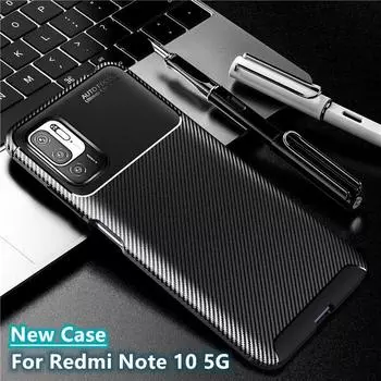 Чехол для Xiaomi Redmi Note 10 5G, чехол для Redmi Note 10 5G, противоударный чехол для телефона, чехол из ТПУ для Redmi Note 10 5G Fundas For Redmi Note 10 5G чёрный